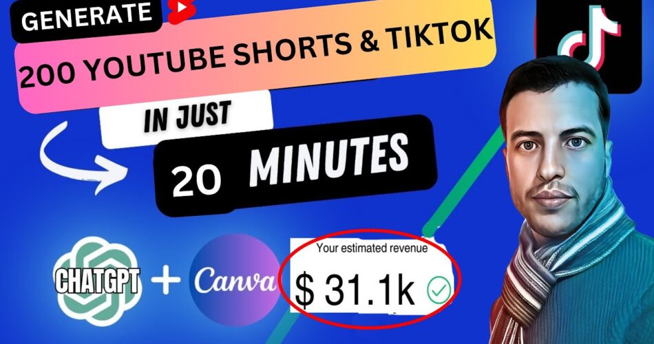 How I Created 200 YouTube Shorts in Just 20 Minutes on a Faceless Channel